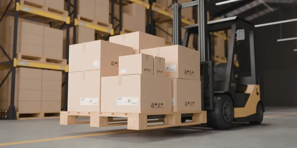 Pallet size shipping